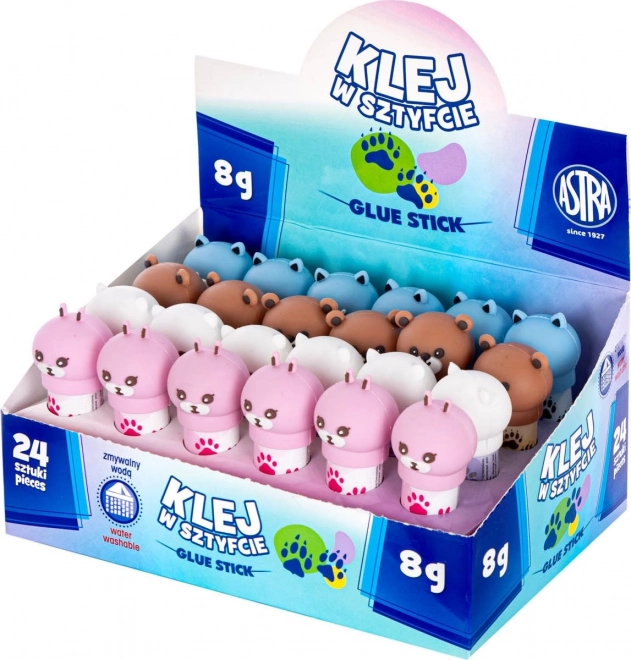 ASTRA Klej sztyft 8g Zwierzątko 1szt (mix)