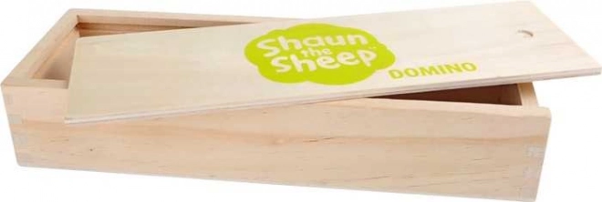 Drewniane domino Owca Shaun