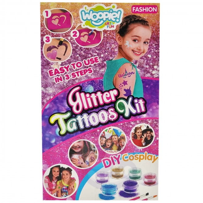 Woopie Art&Fun XXL zestaw do tworzenia tatuaży