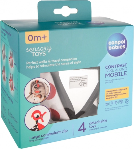 Uniwersalny klips do wózka, łóżeczka i fotelika samochodowego