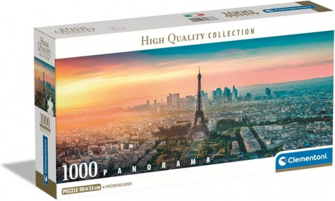 Puzzle 1000 ks Compact Panorama Paryż