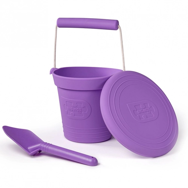 Frisbee Bigjigs Toys fioletowe