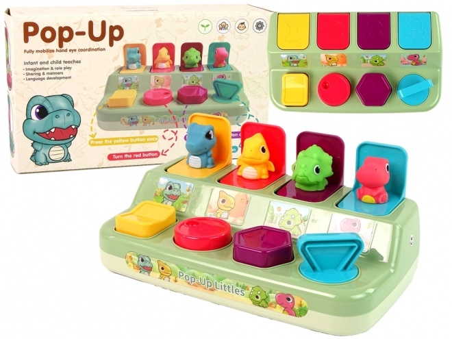 Odlatujące Dinozaury Pop-up Arcade Toy dla maluchów