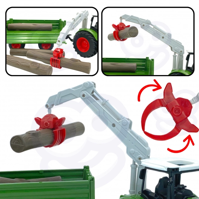 Zestaw maszyn rolniczych traktor mini farma WOOPIE