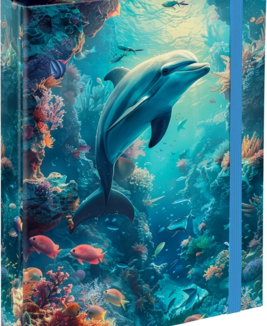 Okładki na zeszyty BAAGL Delfin A5