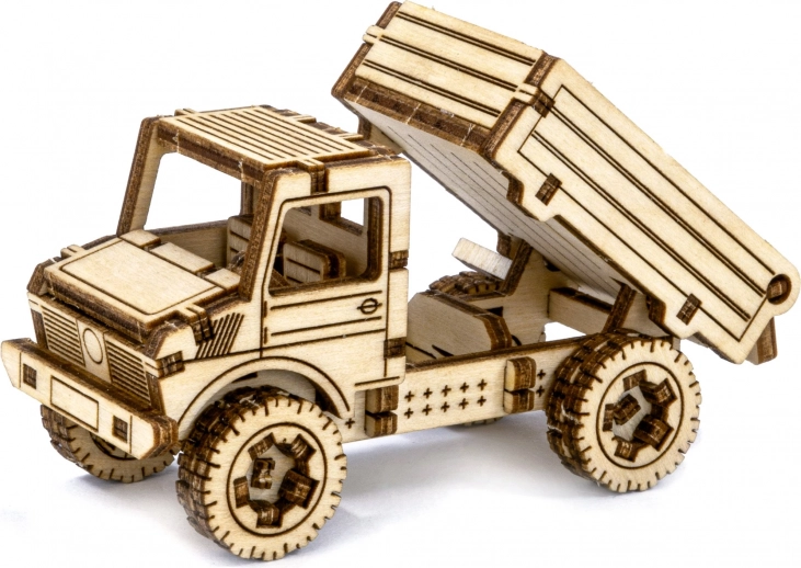 Drewniana układanka 3D WOODEN CITY Superfast ciężarówka