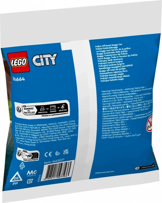 Lego City Policyjny Pojazd Terenowy