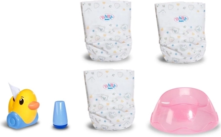 Baby Born interaktywna zestaw z nocnikiem dla lalek 43 cm
