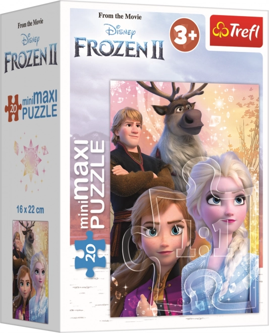 Trefl puzzle Kraina Lodu 2 przyjaźń 20 elementów