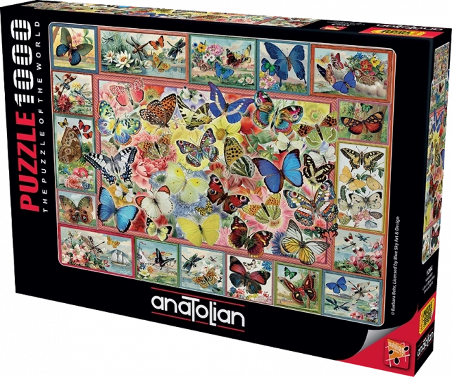 Puzzle Mnóstwo Motyli 1000 Elementów