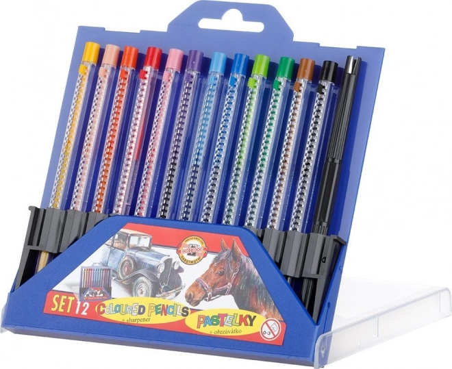 KOH-I-NOOR Mechaniczne kredki 12 szt.