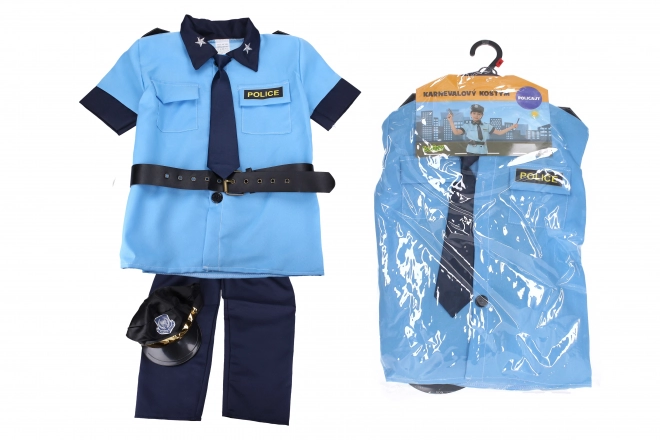 Zestaw karnawałowy - policjant 110-120 cm