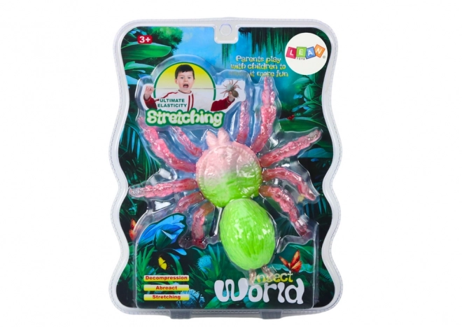Pająk Stretch Figurka Stretch Toy Zielony