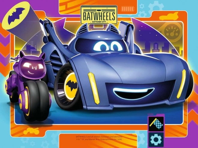 Puzzle Batwheels od Ravensburger, 4w1