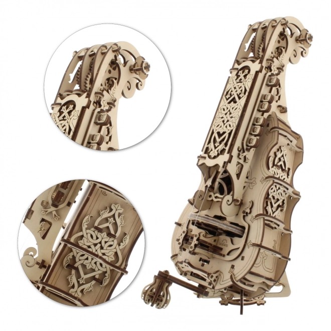 Ugears 3D drewniane mechaniczne puzzle Hurdy-Gurdy