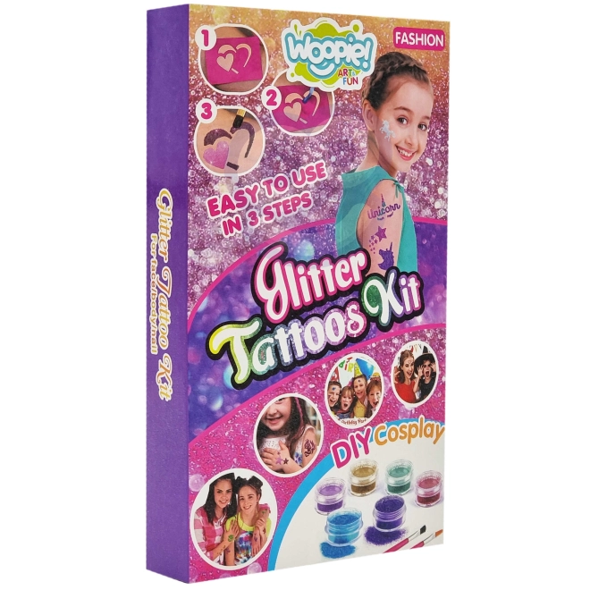 Woopie Art&Fun Tworzenie tatuaży XL zestaw