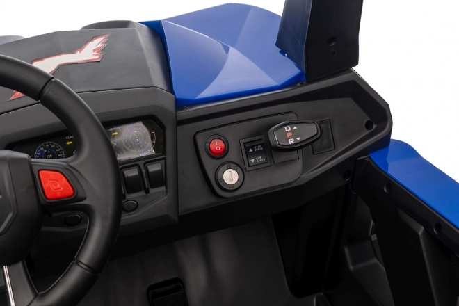 Dziecięcy elektryczny buggy UTV-MX niebieski