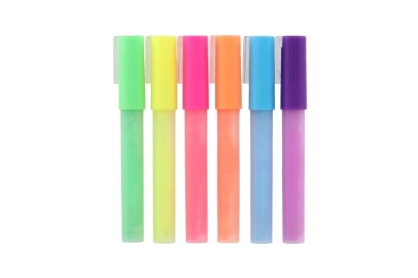 Fluorescencyjne markery akrylowe na różne powierzchnie 6 szt.