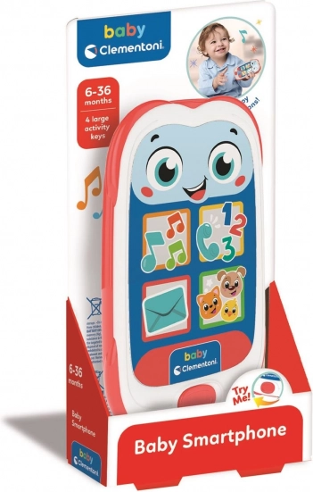 Baby Clementoni Interaktywny telefon dla dzieci