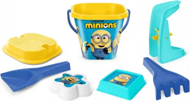 Zestaw do piasku 7 elementów MINIONKI