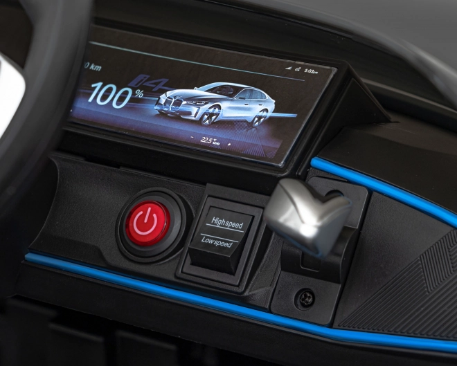 Samochód dziecięcy na baterię BMW i4 – czarne
