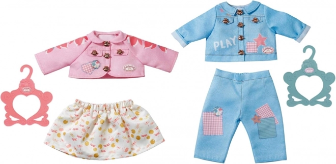 Baby Annabell zestaw ubranek dla lalki 43 cm