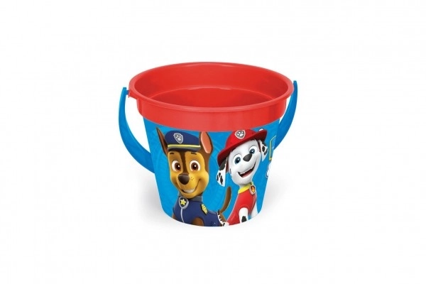 Okrągłe wiaderko 3,4 l plastikowe Psi Patrol/Paw Patrol 23,5x17,5cm 12m+ Wader