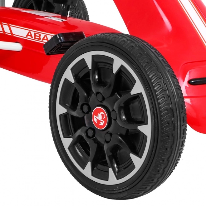 Gokart licencjonowany ABARTH czerwony