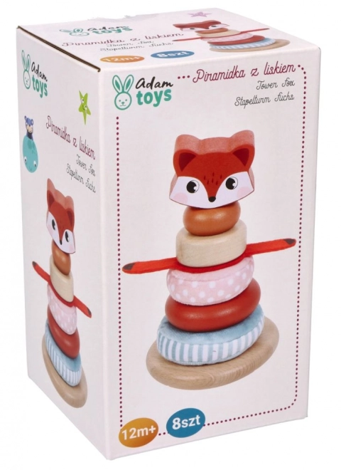 Piramida sensoryczna z lisem