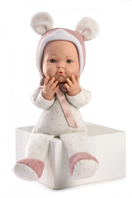 Guca 937 Moja pierwsza lalka - niemowlę z miękkim materiałowym ciałem - 36 cm