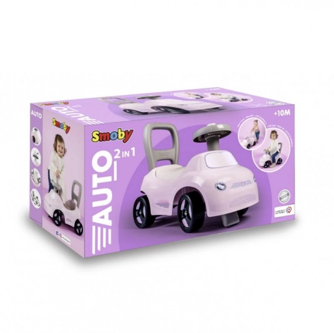 Jeździk Auto Różowe