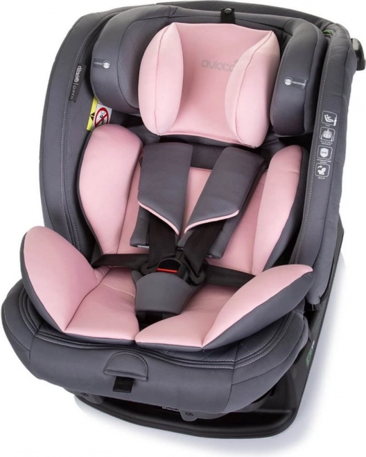 CHIPOLINO Fotelik Aviato i-Size 40-150cm, Flamingo