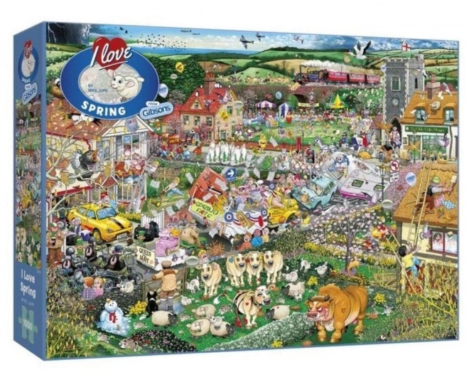 Puzzle Kocham wiosnę 1000 elementów