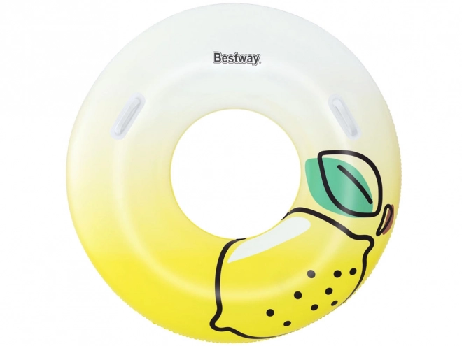 Bestway dmuchany pływający koło z uchwytami Citronka