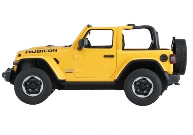 Auto R/C Jeep Wrangler Rubicon 1:14 Rastar – Żółty