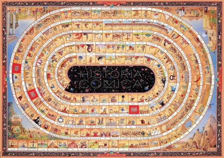 HEYE Puzzle Historia Comica 1 (Zabawna historia) 4000 elementów