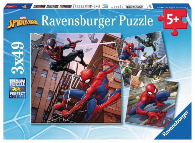 Puzzle Ravensburger Spider-Man 3x49 elementów