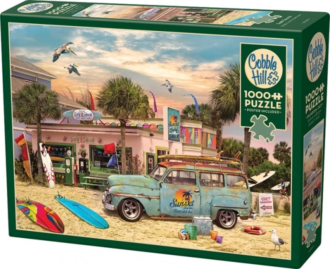 Puzzle Chata Surferska 1000 elementów od Cobble Hill