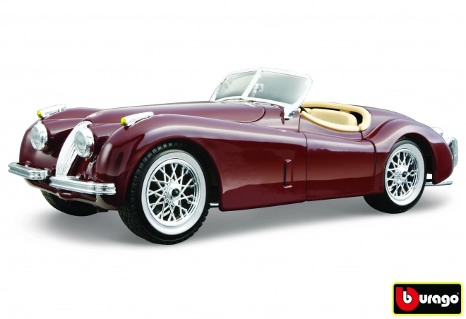 Bburago 1:24 Jaguar XK 120 Roadster (1951) Czerwony