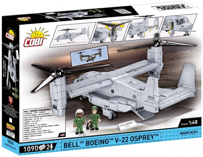 Model Sił Zbrojnych COBI Bell Boeing V-22 Osprey 1:48
