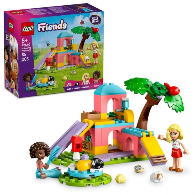 Plac zabaw dla świnek morskich Lego Friends