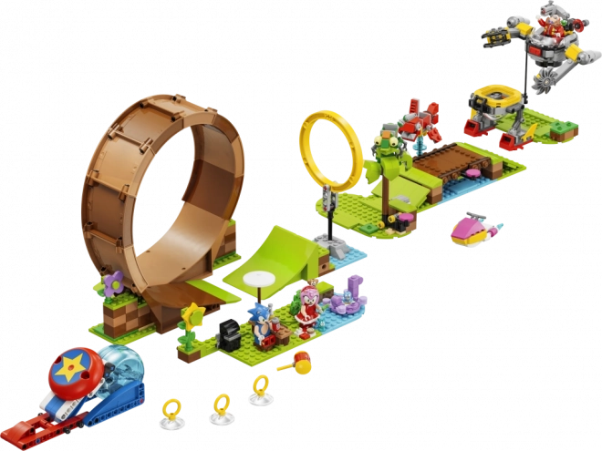 LEGO Sonic the Hedgehog Wyzwanie z Pętlą w Green Hill