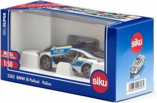 Policyjny pojazd BMW i8