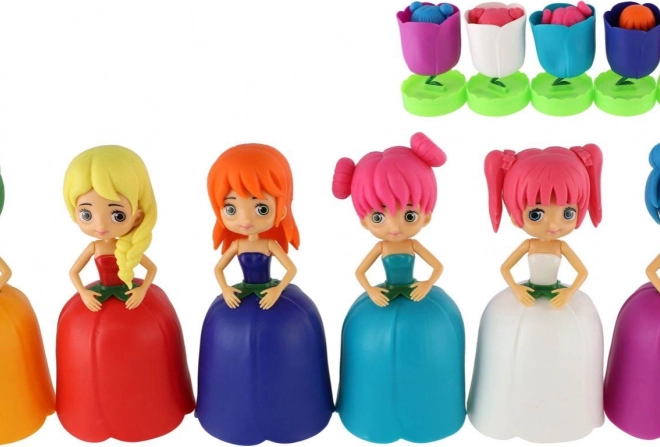 Kwiatowa wróżka – lalka 12 cm z obrotową spódnicą, mix rodzajów