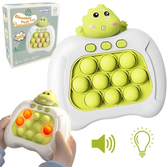 Woopie antystresowa gra POP IT Dinozaur zielony