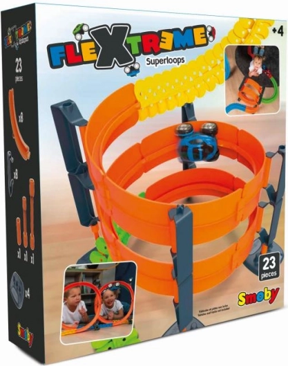 FleXtreme zestaw Superloops – elastyczne pętle do toru wyścigowego