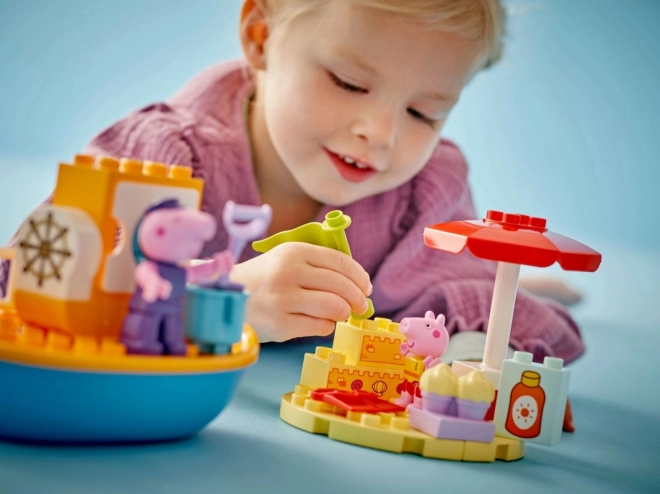 LEGO DUPLO 10432 Świnka Peppa Peppa i wycieczka łódką