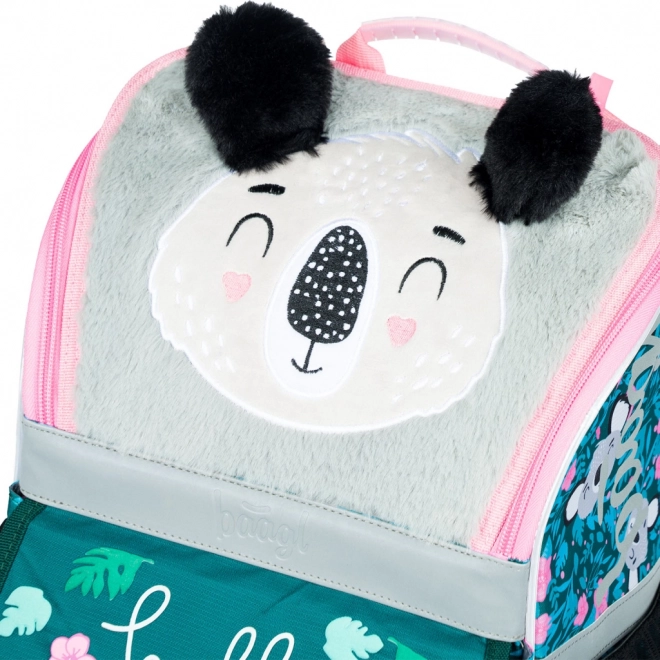 BAAGL ZESTAW 3 Zippy Baby Koala: tornister, piórnik, worek