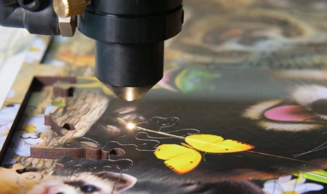 Drewniane puzzle Czas na imprezę