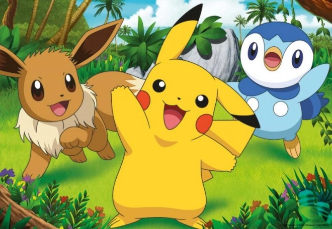 Puzzle Pokémony 2x24 szt